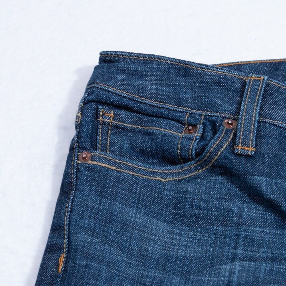 Seven7 Studio Jeans Womens 4 - 28x31 Flare Dark Blue Wash - Picture 4 of 12